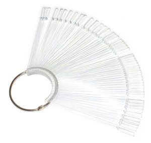 V&K COSMETIC Transparent Nail Display Sticks 30 pcs